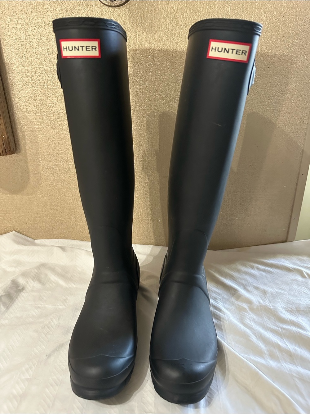 Hunter Rain Boots with Welt Socks